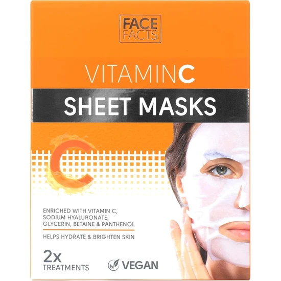 Face Facts Vitamin C Sheet Masks
