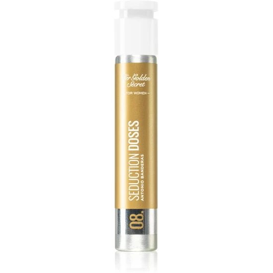 Antonio Banderas Seduction Doses Her Golden Secret Eau De Toilette
