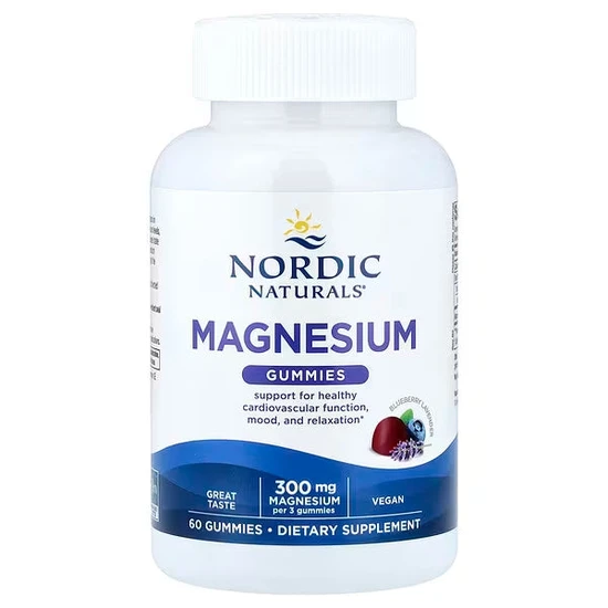 Nordic Naturals Blueberry Lavender Magnesium Gummies