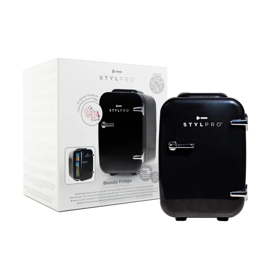 Stylpro Black & Silver Beauty Fridge