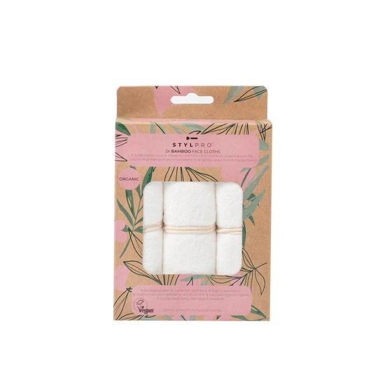 Stylpro Bamboo Face Cloths