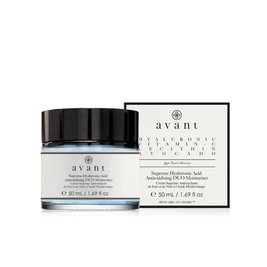 Avant Supreme Hyaluronic Acid Anti-Oxidising Duo Moisturiser