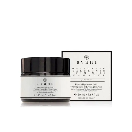 Avant Deluxe Hyaluronic Acid Vivifying Face & Eye Night Cream