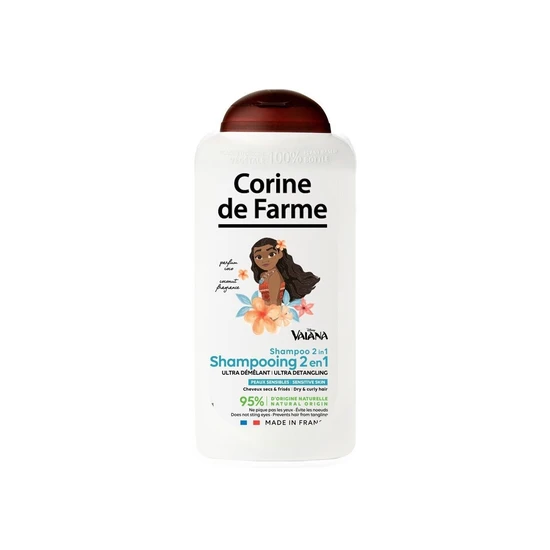 Corine de Farme Moana Ultra Detangling 2-In-1 Shampoo Coconut Fragrance