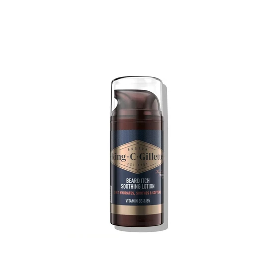 King C Gillette Beard Itch Soothing Lotion