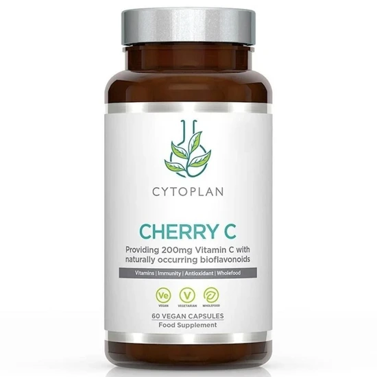 Cytoplan Cherry C Wholefood Vitamin C 200mg Capsules