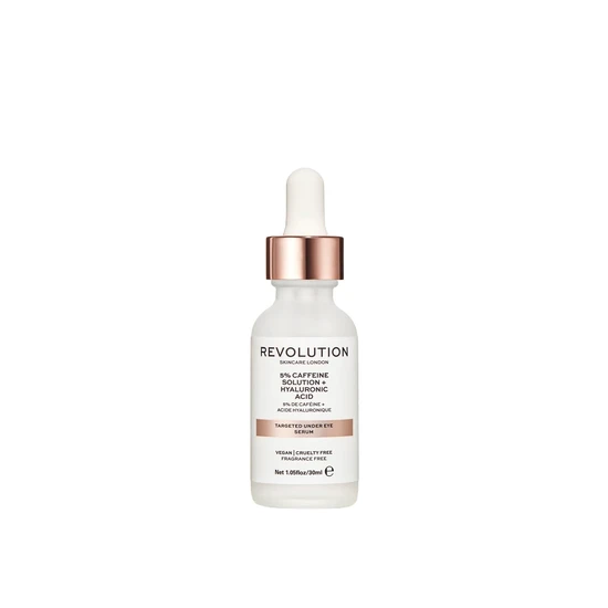 Revolution Skin Care Caffeine 5% + Hyaluronic Acid Under Eye Serum
