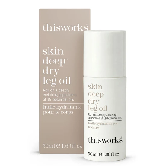 This Works Skin Deep Dry Leg Oil Roller
