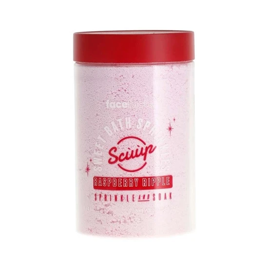 Face Facts Scuup Raspberry Ripple Sweet Bath Sprinkles