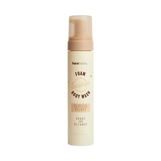 Face Facts Scuup Vanilla Velvet Foam Body Wash