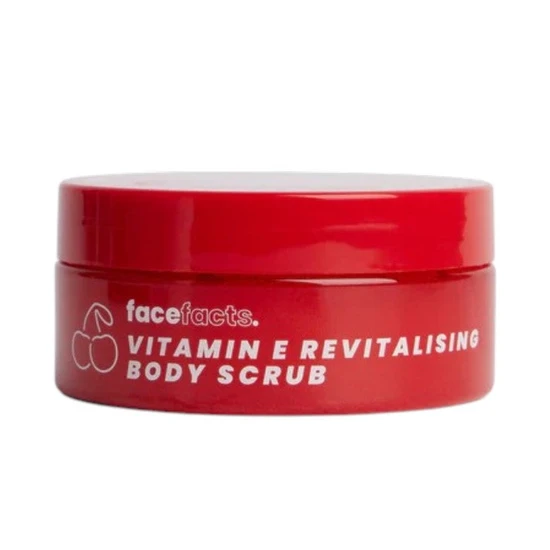 Face Facts Cherry Bliss Vitamin E Revitalising Body Scrub