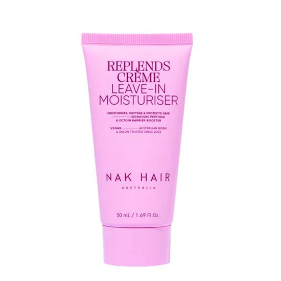 Nak Hair Unisex Signature Replends Creme Leave In Moisturiser 150Ml - Luxurious Look - Image 4