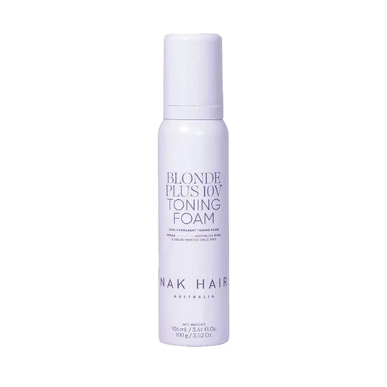 NAK Hair Signature Blonde Plus 10v Toning Foam
