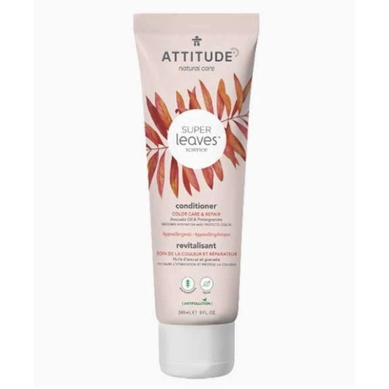 Attitude Super Leaves Avocado Oil & Pomegranate Colorlast Conditioner