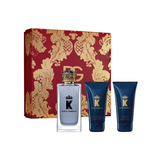 Dolce & Gabbana Dolce Gabbana K Eau De Toilette 100Ml 3 Piece Gift Set - Image 3