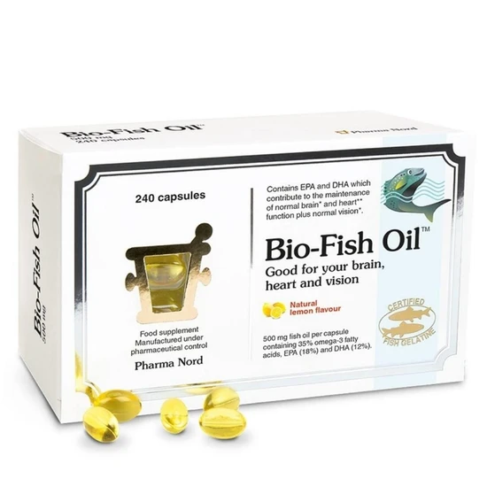 Pharma Nord Bio-Fish Oil 500mg - 240 Capsules - Image 9