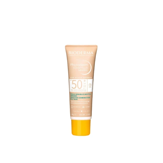 Bioderma Photoderm Cover Touch Mineral Sunscreen SPF 50+ Very Light