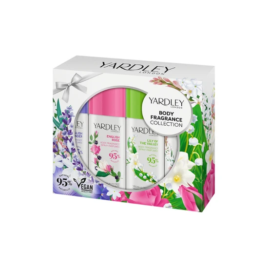 Yardley Modern Classics Body Spray Gift Set