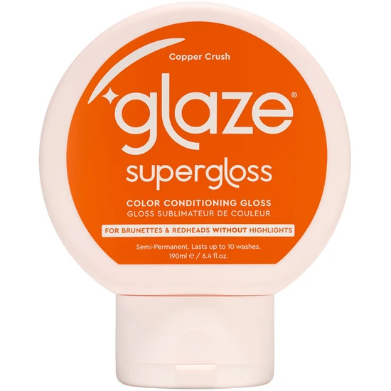Glaze Super Gloss Color Conditioning Hair Gloss - Like A Tinted Moisturizer For Strawberry Blonde/Red Hair - Boosts Color Repairs The Look Of Da - Image 2
