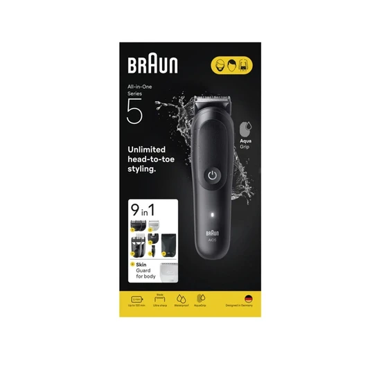 Braun Series 5 All-In-One Trimmer 9-In-1 Styling Kit MGK5540