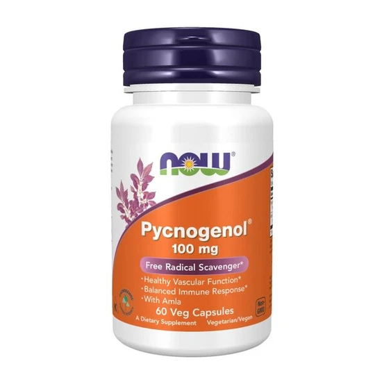 NOW Foods Pycnogenol 100mg 60 Veg Caps | Antioxidant & Circulation Support - Image 4