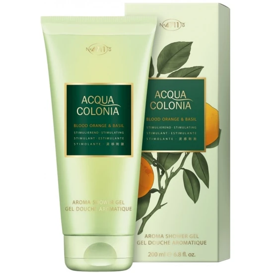 4711 Acqua Colonia Blood Orange & Basil Shower Gel