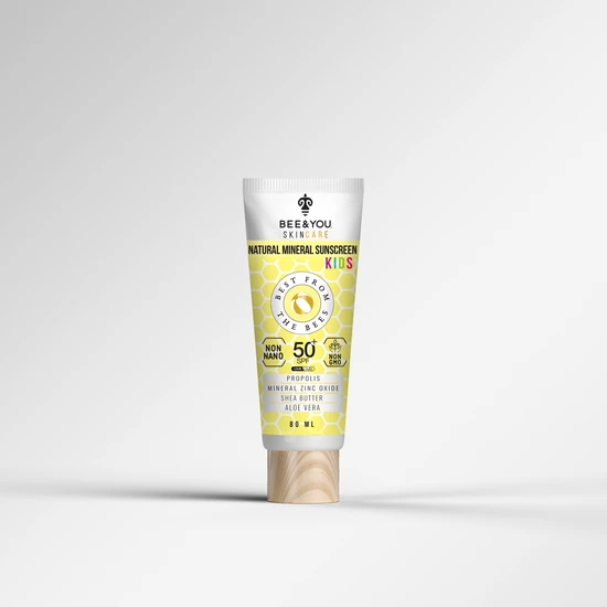 BEE&YOU Skin Care Natural Mineral Sunscreen For Kids SPF 50