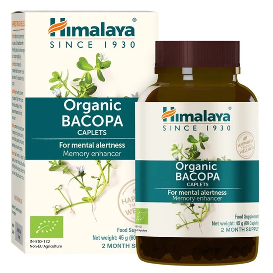 Himalaya Herbals Organic Bacopa