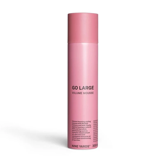 Nine Yards Go Large Volume Mousse