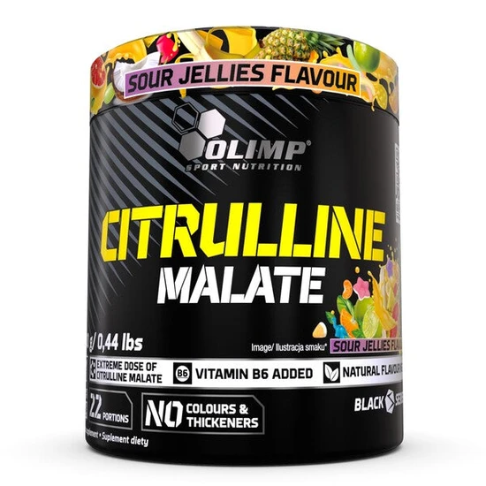 Olimp Citrulline Malate 200g Sour Jellies Flavour, 22 Servings - Image 3