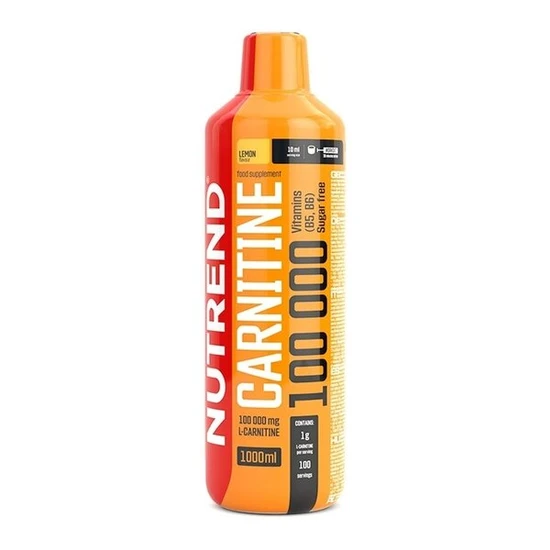 Nutrend Men's Carnitine 100 000 1000 Ml - Lemon - Image 3