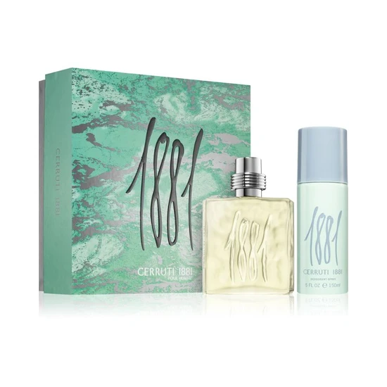 Cerruti 1881 Pour Homme Eau De Toilette + Deodorant Spray