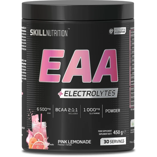 Skill Nutrition Eaa + Electrolytes Pink Lemonade