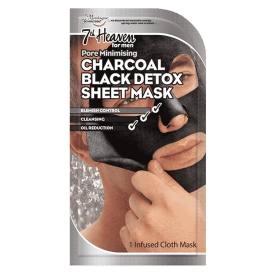 Montagne Jeunesse Charcoal & Black Clay Peel Off Mask