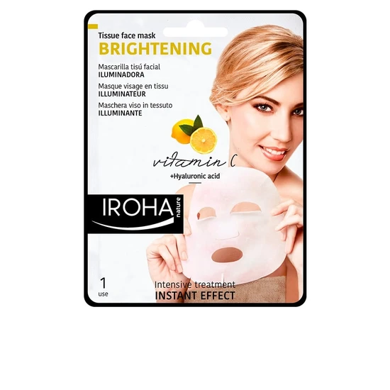 Iroha Nature Brightening Tissue Face Mask Vitamin C