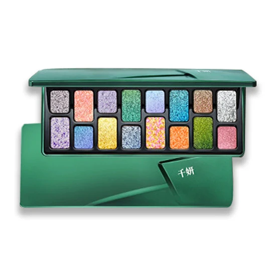 Cheeryep - 16 Color Eyeshadow Palette - Ambition #08 Ambition - 14.5G - Image 2