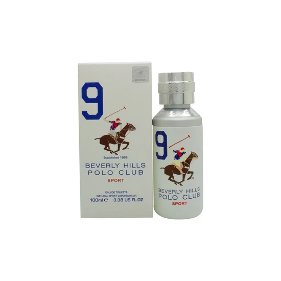Beverly Hills Polo Club Sport Mens Eau De Toilette Nine 100Ml