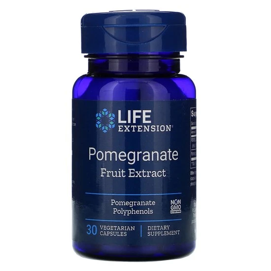 iHerb UK - Life Extension , Pomegranate Fruit Extract, 30 Vegetarian Capsules - Image 4
