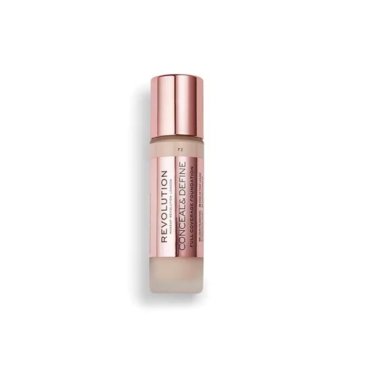 Revolution Conceal & Define Full Coverage Foundation F2 - Image 7