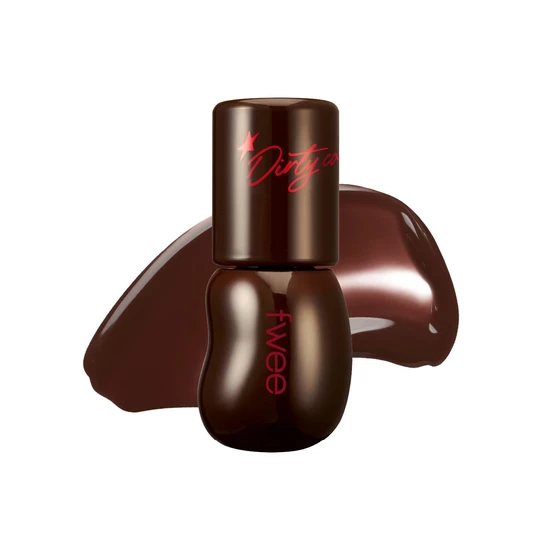 Fwee 3D Voluming Gloss 70% (Rich) | High Shine Non-Sticky Lip Gloss For Makeup | Long-Lasting Moisturizing Gel Formula - Dirty Cola 70% | 30% & 70% - Image 2
