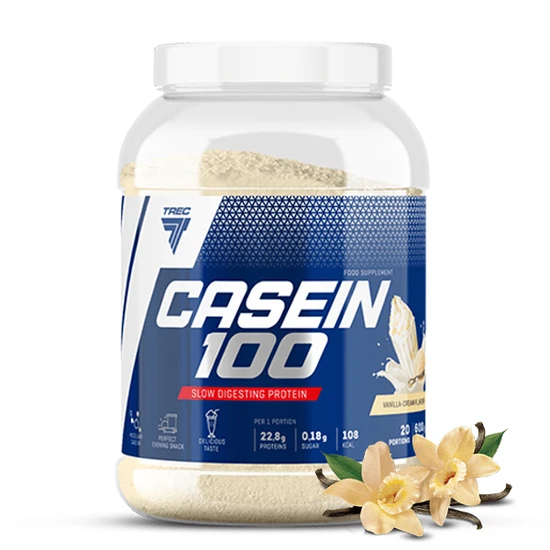 Trec Nutrition Casein 100, Vanilla - 600G - Image 2