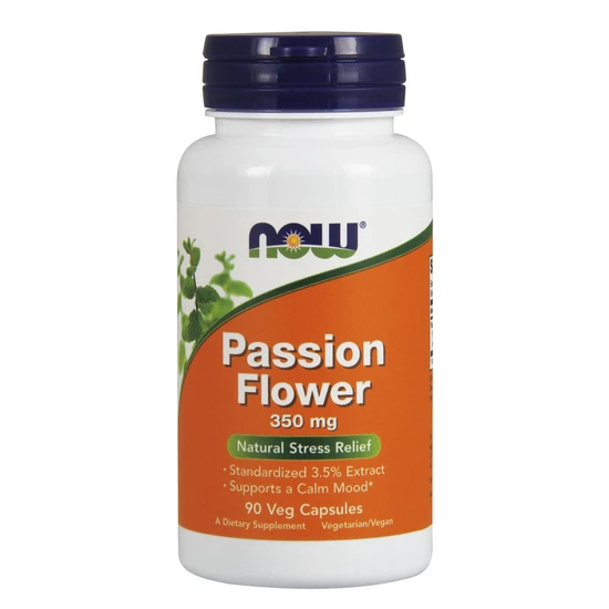 Now Foods Passion Flower, 350Mg - 90 Vcaps - Image 4