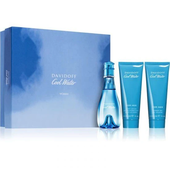Davidoff Cool Water Eau De Toilette 100ml Gift Set