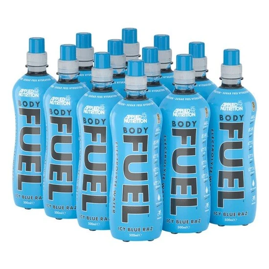 Applied Nutrition BodyFuel Electrolyte Water - Body Fuel Prime Drink with BCAAs and Vitamins, Fast Hydration (12 x 500ml) (ICY Blue Raz) - Image 2