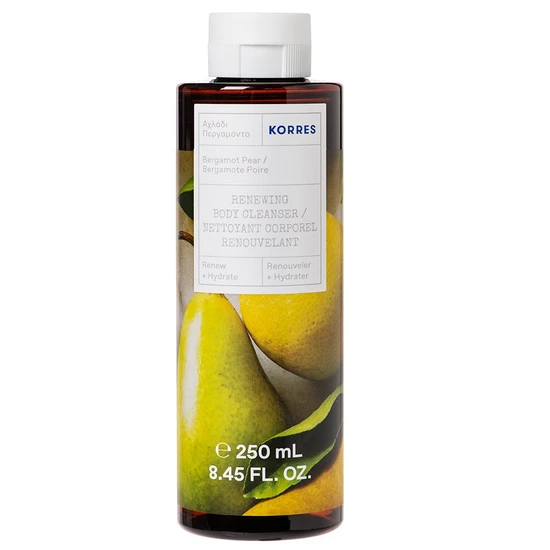 Korres Bergamot Pear Renewing Body Cleanser Shower Gel