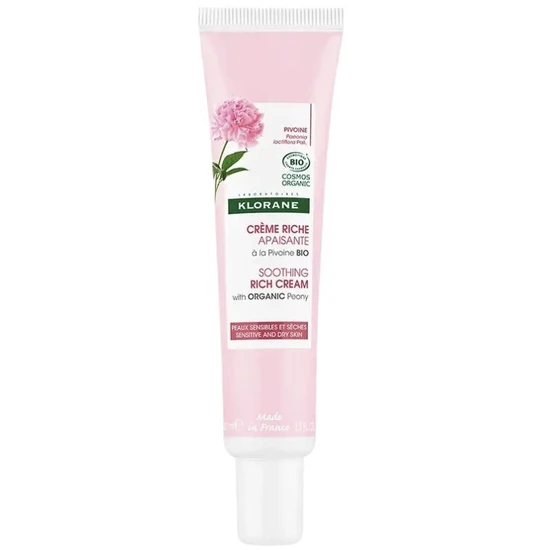 Klorane Organic Peony Soothing Rich Cream