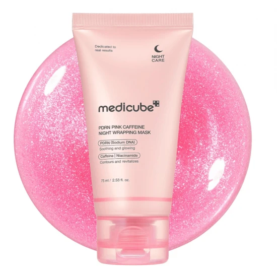 Medicube PDRN Pink Caffeine Night Wrapping Mask