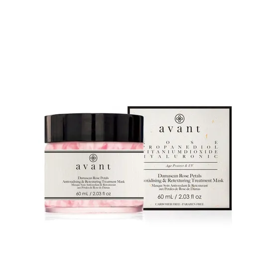 Avant Damascan Rose Petals Antioxidising & Retexturing Treatment Mask