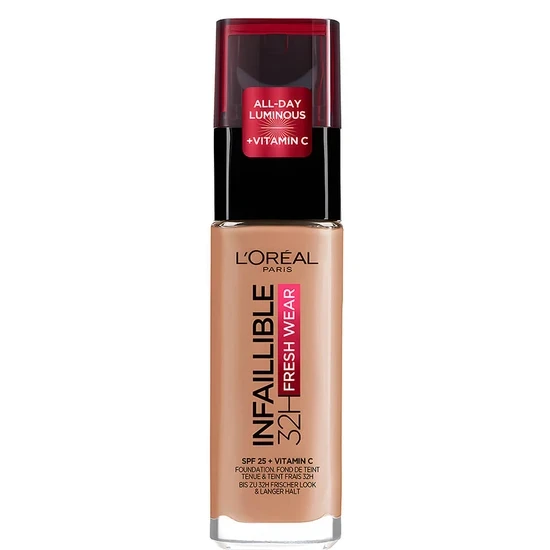 L'Oréal Paris Infallible 32H Freshwear Liquid Foundation (Various Shades) - 300 Neutral - Image 10