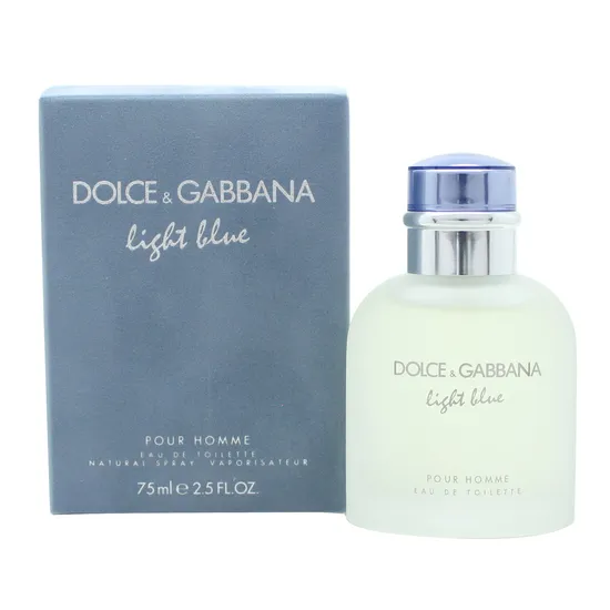 Dolce & Gabbana Light Blue For Men Eau De Toilette Spray 75ml NEW & SEALED - Image 4